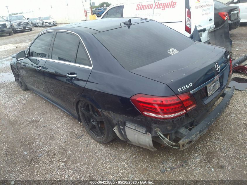 2014 MERCEDES-BENZ E-CLASS E 550 SPORT - WDDHF9BB1EA884994