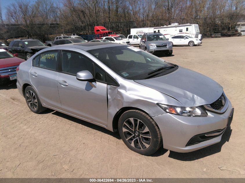 2013 HONDA CIVIC SDN EX - 19XFB2F82DE080119