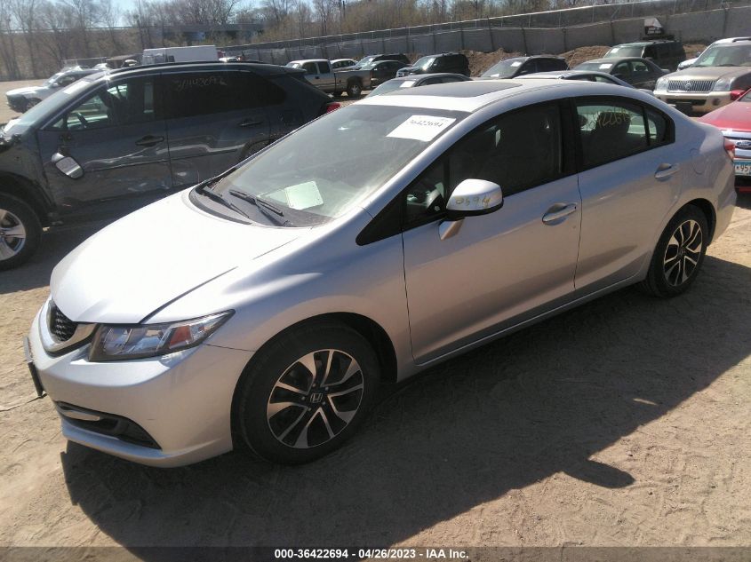 2013 HONDA CIVIC SDN EX - 19XFB2F82DE080119