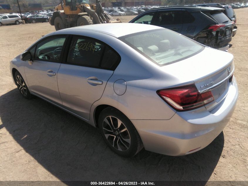 2013 HONDA CIVIC SDN EX - 19XFB2F82DE080119
