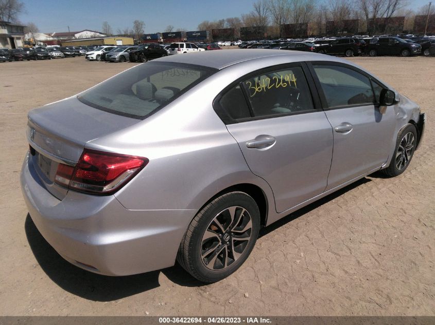 2013 HONDA CIVIC SDN EX - 19XFB2F82DE080119