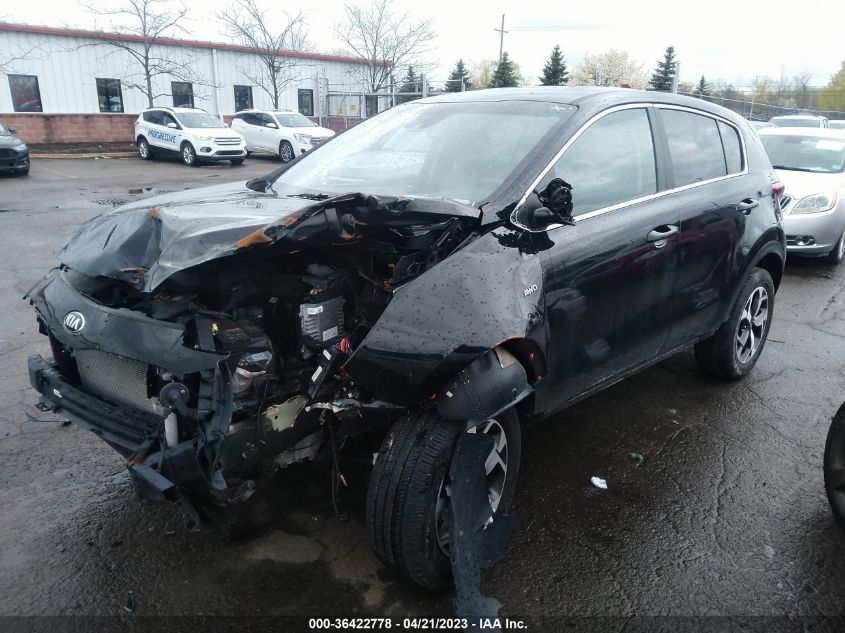 2022 KIA SPORTAGE LX - KNDPMCAC6N7952593