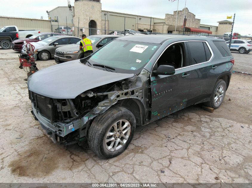 2021 CHEVROLET TRAVERSE LS - 1GNERFKW2MJ129588
