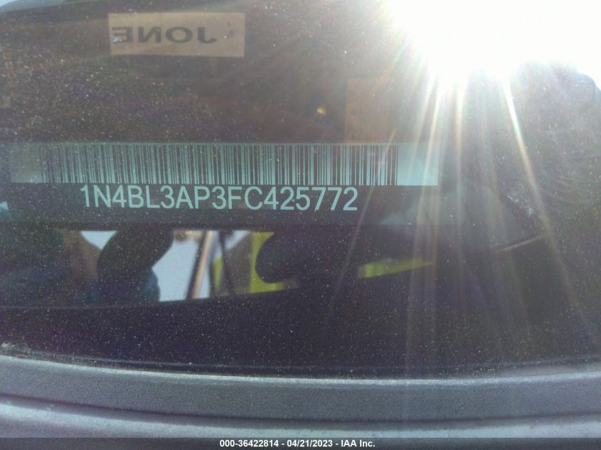 2015 NISSAN ALTIMA 3.5 SL - 1N4BL3AP3FC425772