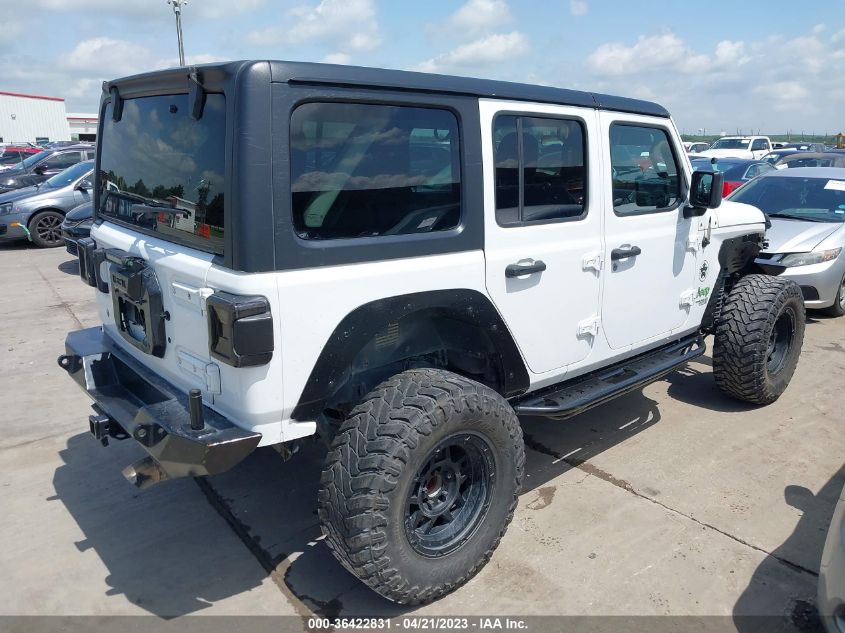 2018 JEEP WRANGLER UNLIMITED SPORT - 1C4HJXDG1JW140377