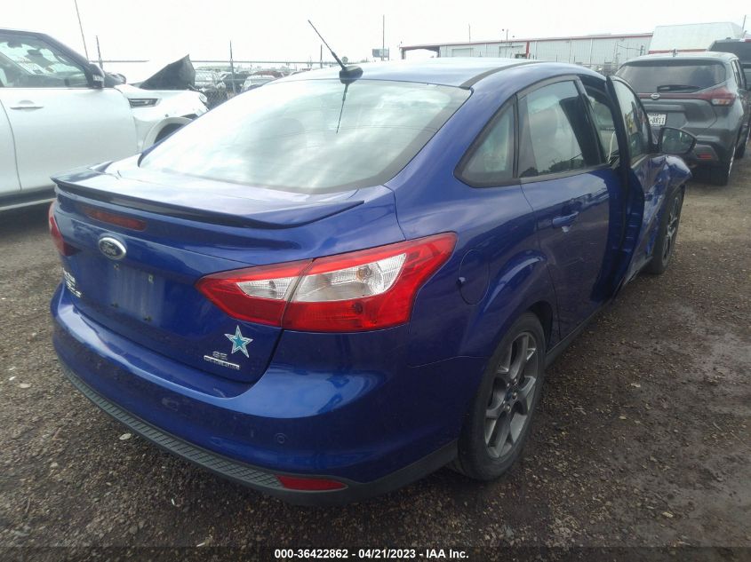 2014 FORD FOCUS SE - 1FADP3F2XEL402871