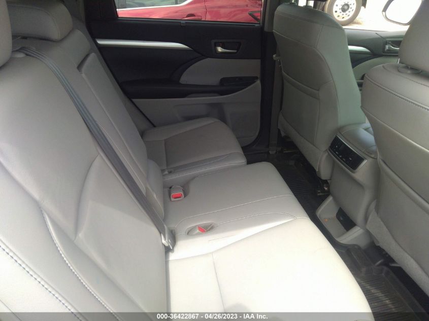 2019 TOYOTA HIGHLANDER SE/XLE - 5TDJZRFH0KS588560