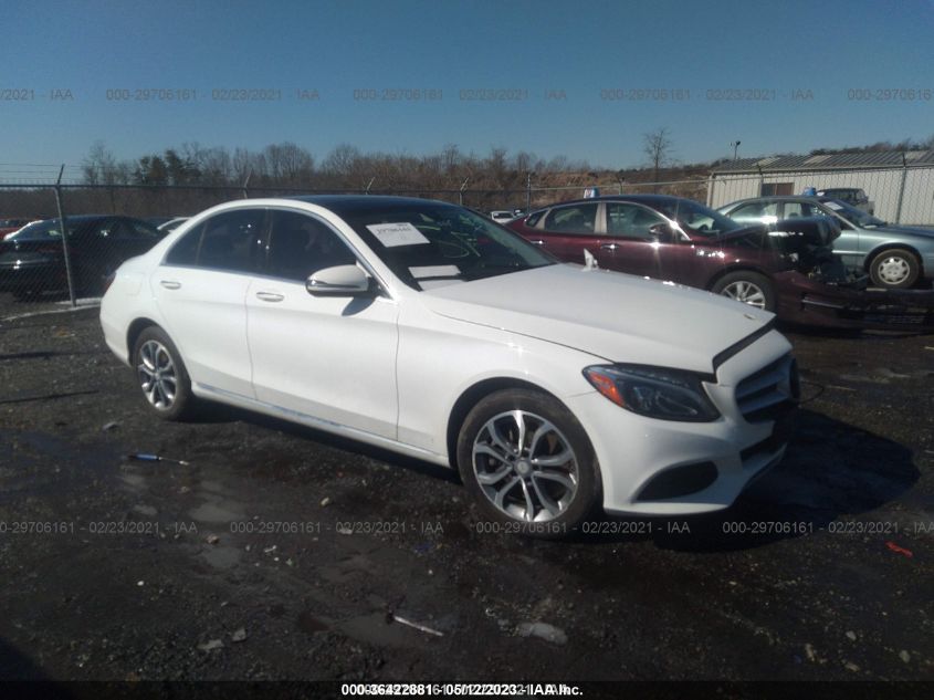 2016 MERCEDES-BENZ C 300 SPORT 4MATIC/LUXURY 4MATIC/4MATIC 55SWF4KB7GU163656