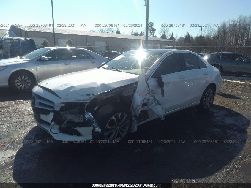 2016 MERCEDES-BENZ C 300 SPORT 4MATIC/LUXURY 4MATIC/4MATIC 55SWF4KB7GU163656