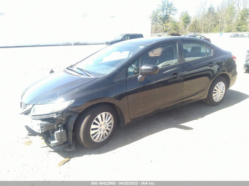 2014 HONDA CIVIC SEDAN LX - 19XFB2F58EE216177