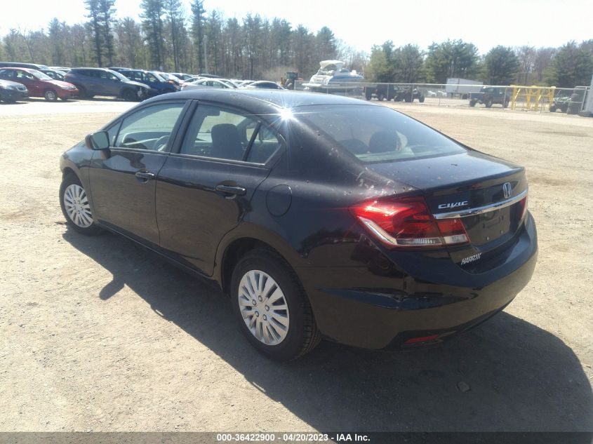 2014 HONDA CIVIC SEDAN LX - 19XFB2F58EE216177