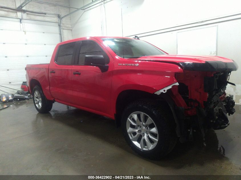 2022 CHEVROLET SILVERADO 1500 LTD CUSTOM - 1GCPYBEK4NZ229099
