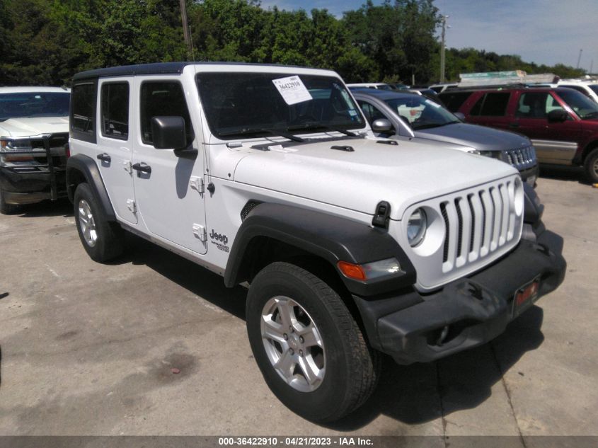2020 JEEP WRANGLER UNLIMITED SPORT S - 1C4HJXDN4LW172693