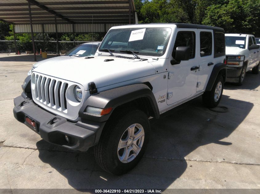 2020 JEEP WRANGLER UNLIMITED SPORT S - 1C4HJXDN4LW172693