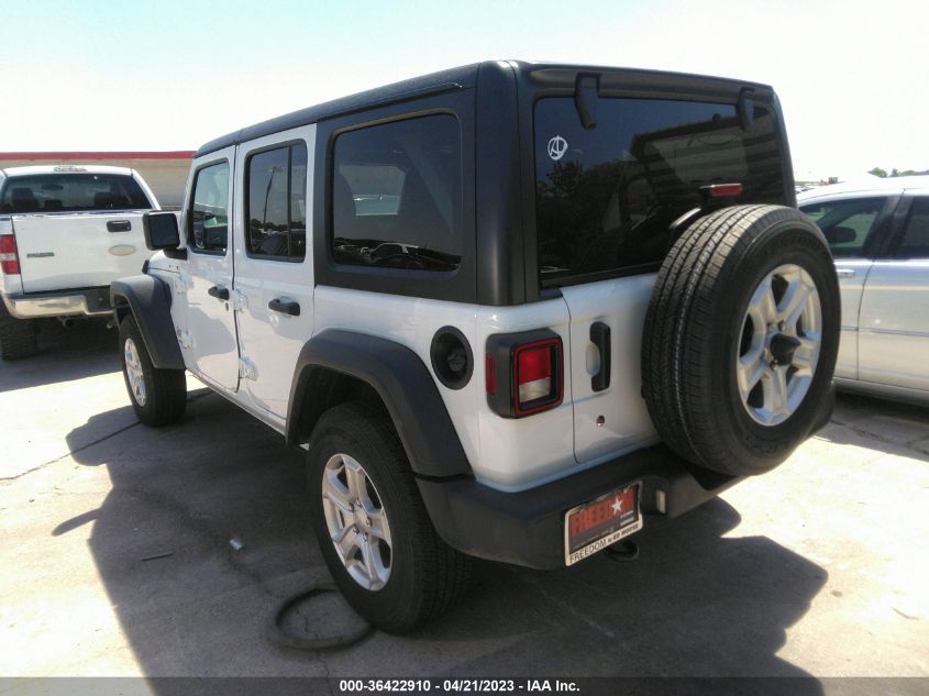 2020 JEEP WRANGLER UNLIMITED SPORT S - 1C4HJXDN4LW172693