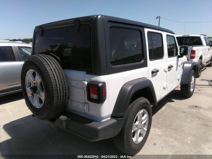 2020 JEEP WRANGLER UNLIMITED SPORT S - 1C4HJXDN4LW172693