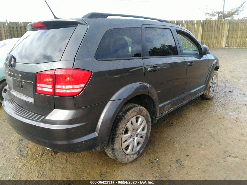 2016 DODGE JOURNEY SE - 3C4PDCAB1GT235394