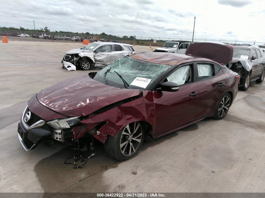 VIN 1N4AA6AP0JC383296 2018 NISSAN MAXIMA SV
