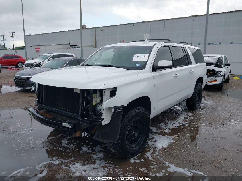 2017 CHEVROLET SUBURBAN LT - 1GNSKHKC9HR190646