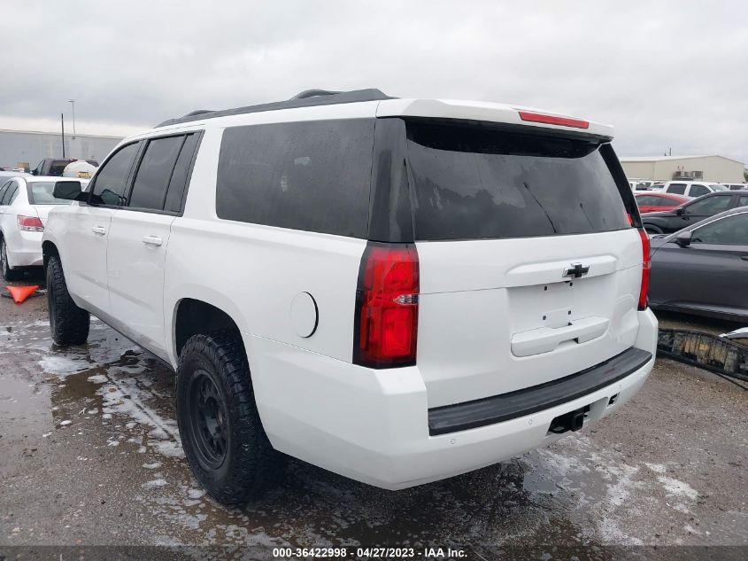 2017 CHEVROLET SUBURBAN LT - 1GNSKHKC9HR190646