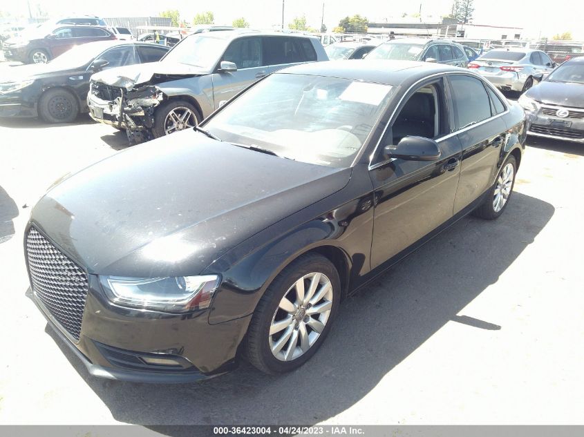 2013 AUDI A4 PREMIUM - WAUAFAFL8DA178682