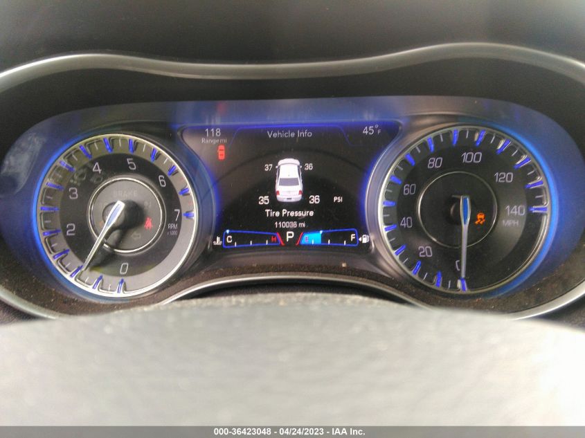 2016 CHRYSLER 300 LIMITED - 2C3CCARG7GH225083