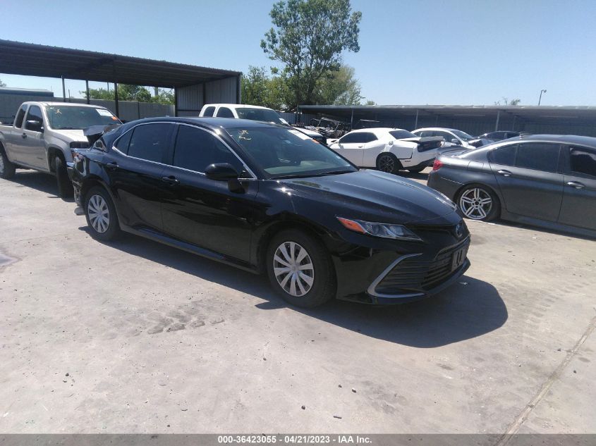 2022 TOYOTA CAMRY HYBRID LE - 4T1C31AK7NU575086