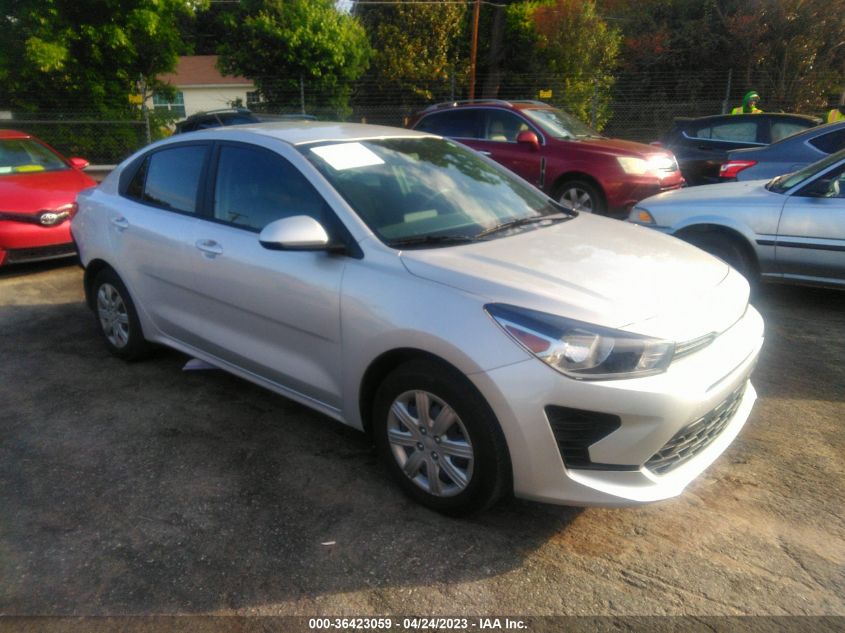 2022 KIA RIO LX - 3KPA24AD6NE488635