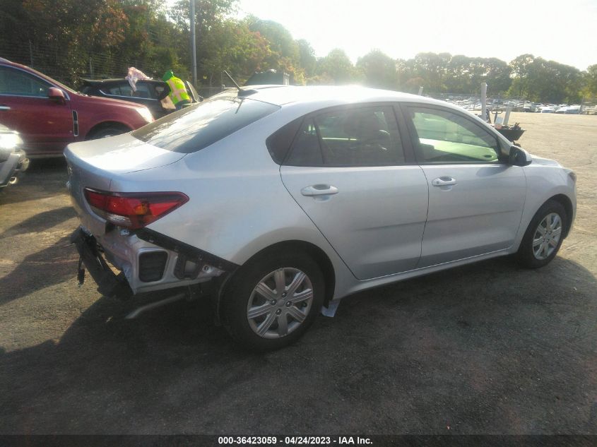 2022 KIA RIO LX - 3KPA24AD6NE488635