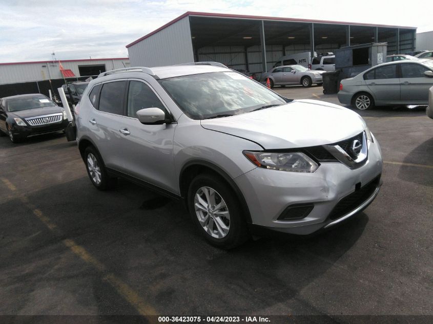 2015 NISSAN ROGUE SV - KNMAT2MT4FP575732