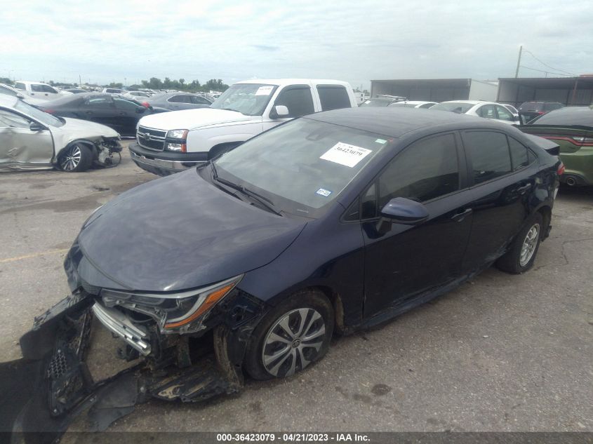 2022 TOYOTA COROLLA HYBRID LE - JTDEAMDE2NJ037133
