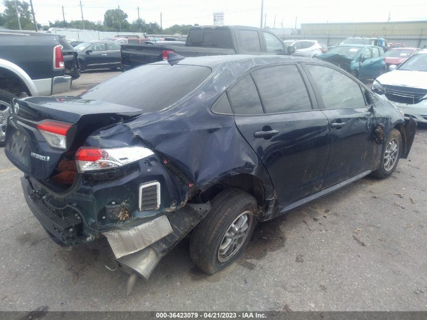 2022 TOYOTA COROLLA HYBRID LE - JTDEAMDE2NJ037133