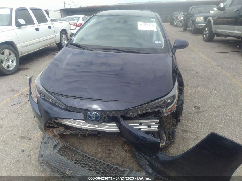 2022 TOYOTA COROLLA HYBRID LE - JTDEAMDE2NJ037133