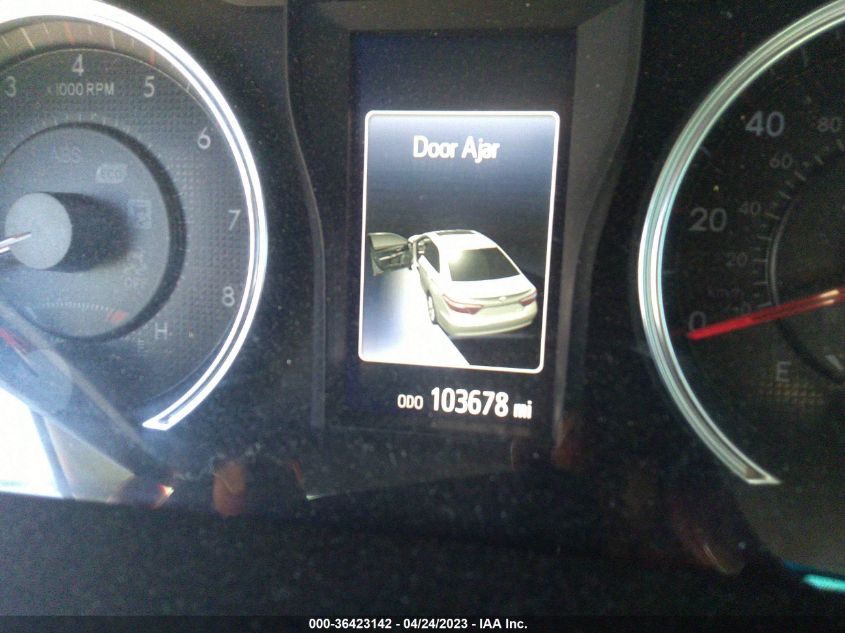 2016 TOYOTA CAMRY SE - 4T1BF1FK5GU261399