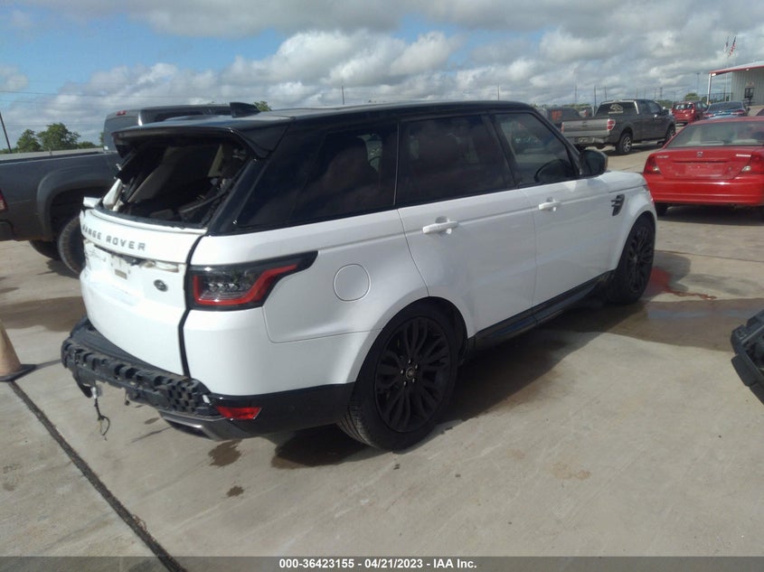 VIN SALWR2RK5KA819897 2019 LAND ROVER RANGE ROVER SPORT HSE