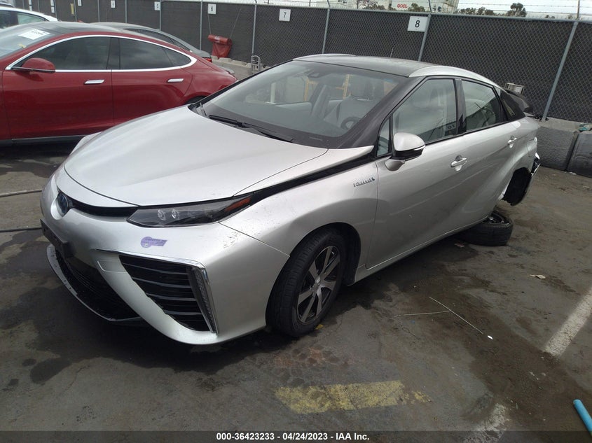 VIN JTDBVRBD6KA006512 2019 TOYOTA MIRAI