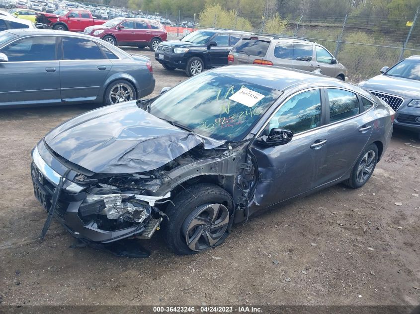 2019 HONDA INSIGHT EX 19XZE4F5XKE032211