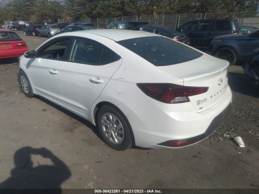 2020 HYUNDAI ELANTRA SE - 5NPD74LFXLH596892