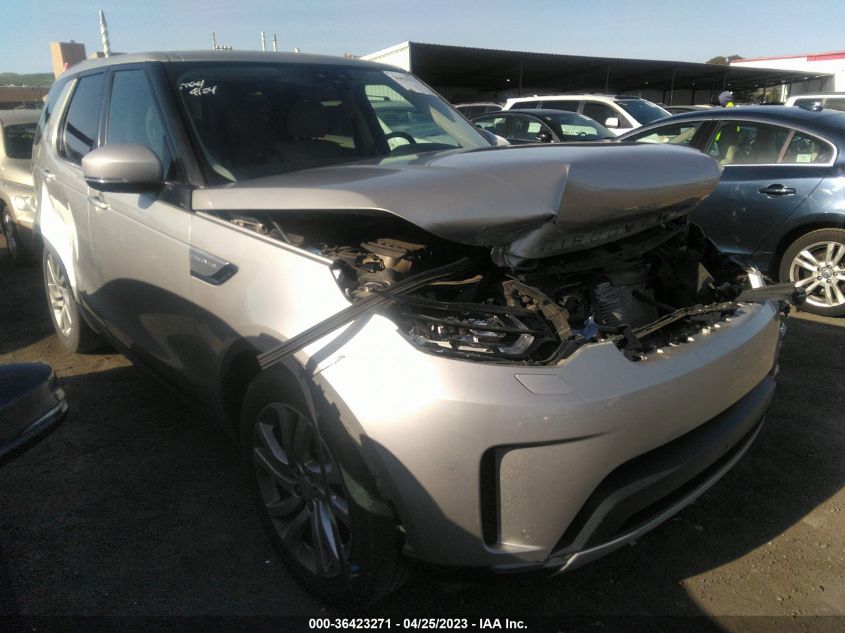 2017 LAND ROVER DISCOVERY HSE - SALRRBBV6HA040597