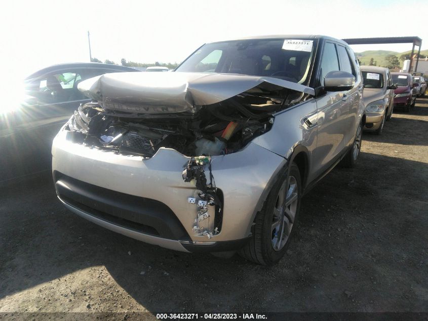 2017 LAND ROVER DISCOVERY HSE - SALRRBBV6HA040597