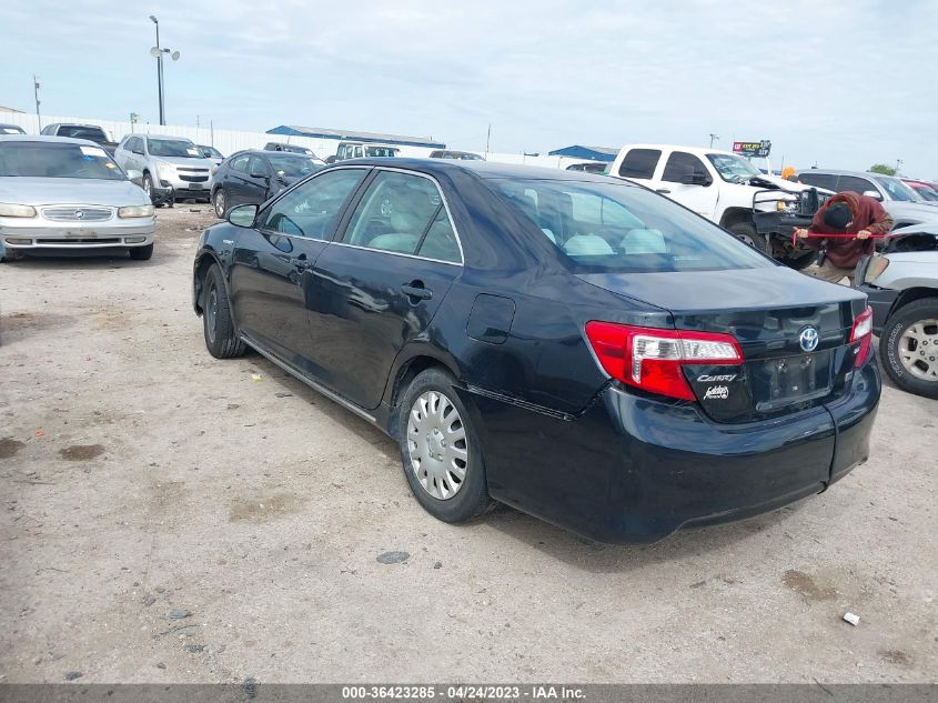 2014 TOYOTA CAMRY HYBRID LE/XLE/SE LIMITED EDITION 4T1BD1FKXEU137342