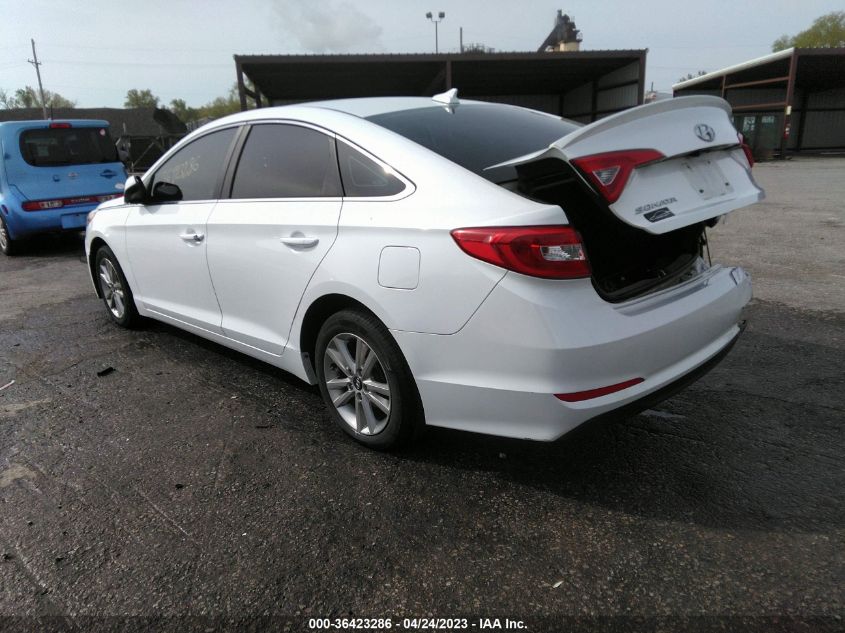 2015 HYUNDAI SONATA 2.4L SE - 5NPE24AF2FH254976