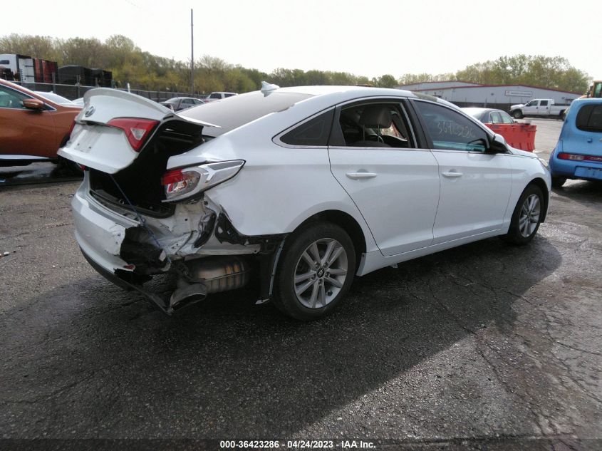 2015 HYUNDAI SONATA 2.4L SE - 5NPE24AF2FH254976