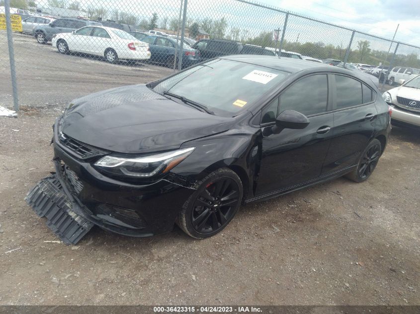 2018 CHEVROLET CRUZE LT - 3G1BE6SM6JS520218