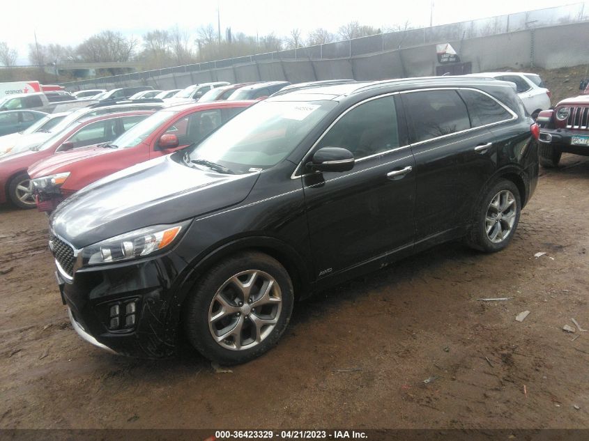 2016 KIA SORENTO SXL - 5XYPKDA14GG018531