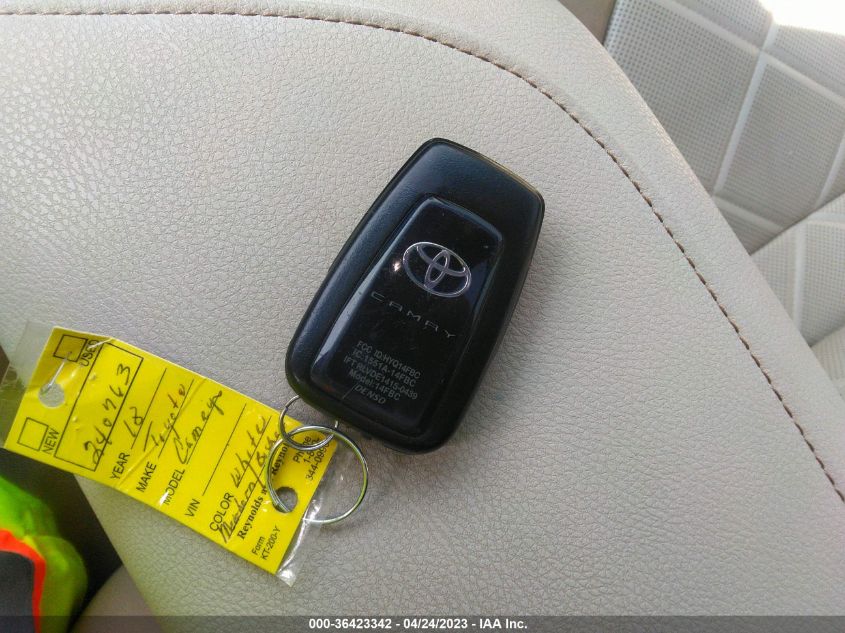 2018 TOYOTA CAMRY V6 - 4T1BZ1HK2JU006544
