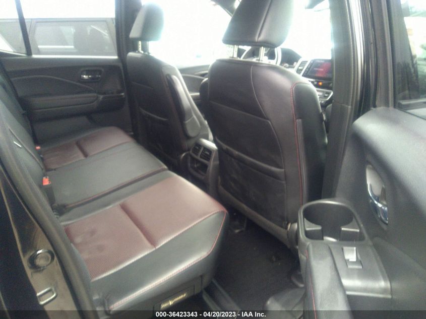 2018 HONDA RIDGELINE BLACK EDITION - 5FPYK3F87JB006819