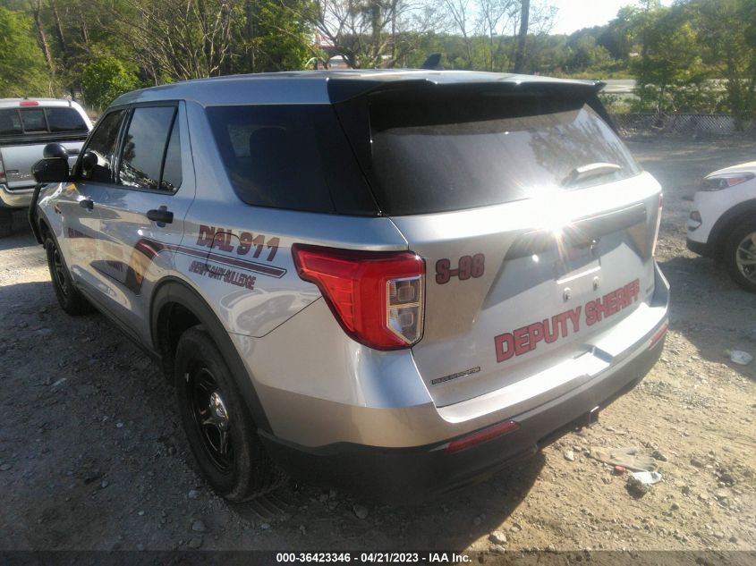 2021 FORD POLICE INTERCEPTOR 1FM5K8AB2MGA18524