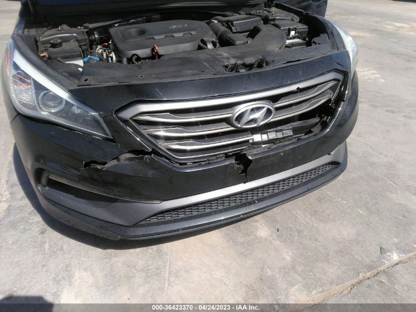 2016 HYUNDAI SONATA 2.4L SPORT - 5NPE34AFXGH322097