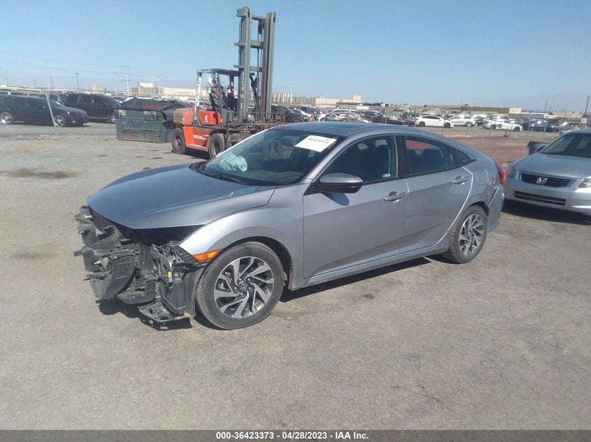 VIN 19XFC2F77JE025441 2018 HONDA CIVIC SEDAN EX